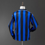 Retro Inter Milan 199798 home Long Sleeve soccer jerseys