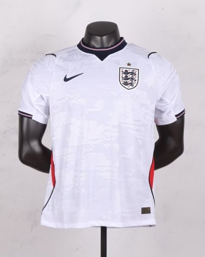 England 2026 Home Player Version Jersey Size S-2XL