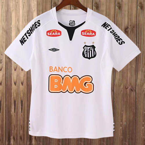 2011 Santos Home retro soccer jersey
