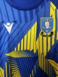 Sheffield Wednesday F.C. 2025/26 blue yellow Pre-Match jersey
