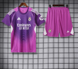 Real Madrid 202526 Purple Goalkeeper kit