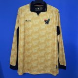 Venezia 202526 Gold Long sleeve Goalkeeper soccer jersey Size S-XXL