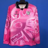 Venezia 202526 Pink Long sleeve Goalkeeper soccer jersey Size S-XXL