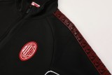 AC Milan 2025/26 Black long sleeve Jacket suit S-XXL