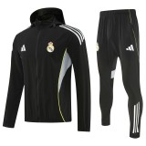 Real Madrid 2025/26 Black Windbreaker suit S-2XL