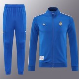 Real Madrid 2025/26 Blue long sleeve Jacket suit S-XXL