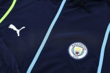 Manchester City 2025/26 Dark Blue Windbreaker suit S-2XL