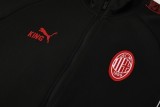 AC Milan 2025/26 Black long sleeve Jacket suit S-XXL