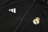 Real Madrid 2025/26 Black Windbreaker suit S-2XL