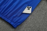 Barcelona 202526 bright blue Windbreaker suit S-2XL