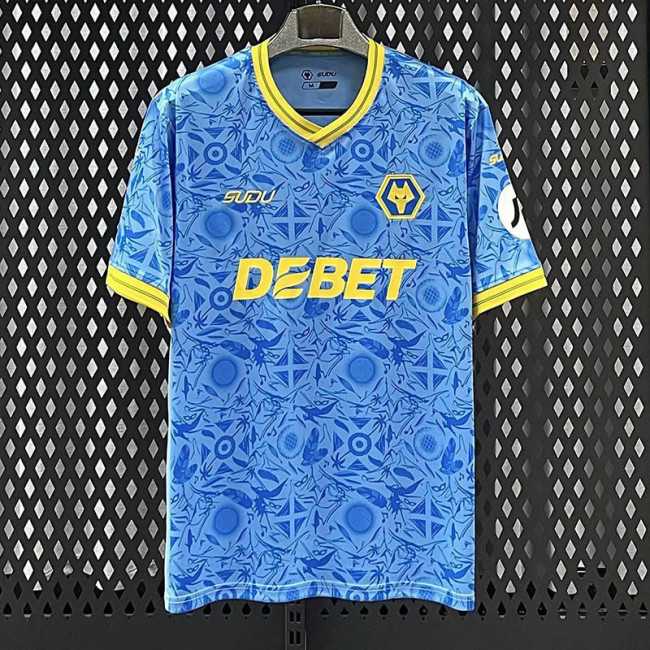 Wolverhampton 202526 Away Soccer Jersey