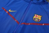 Barcelona 202526 bright blue Windbreaker suit S-2XL