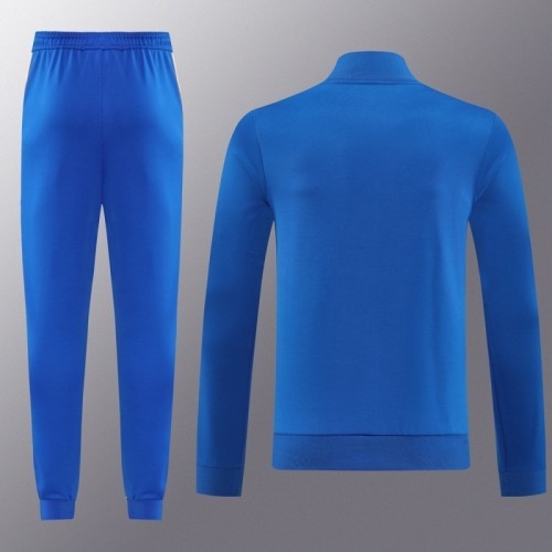Real Madrid 2025/26 Blue long sleeve Jacket suit S-XXL
