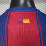 Barcelona 2025/26 Home Player version jersey With New Sponsor
