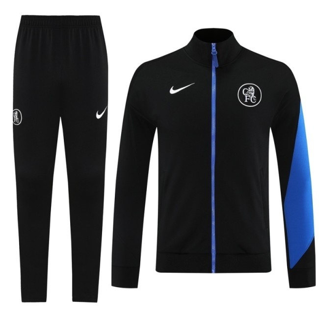 Chelsea 2025/26 Black long sleeve Jacket suit S-XXL