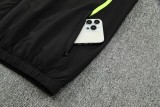 Marseille 2025/26 Black Windbreaker suit S-2XL