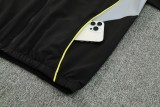 Real Madrid 2025/26 Black Windbreaker suit S-2XL