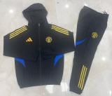 Manchester United 2025/26 Black Windbreaker suit S-2XL
