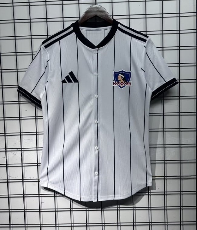 Colo Colo 2025/26 White baseball Jersey