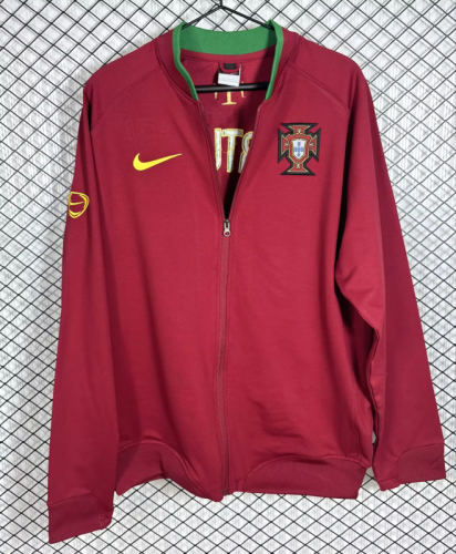 Portugal 2006 Red long sleeve Jacket S-XXL