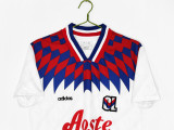 Retro 1995-96 lympique Lyon home soccer jersey size S-2XL