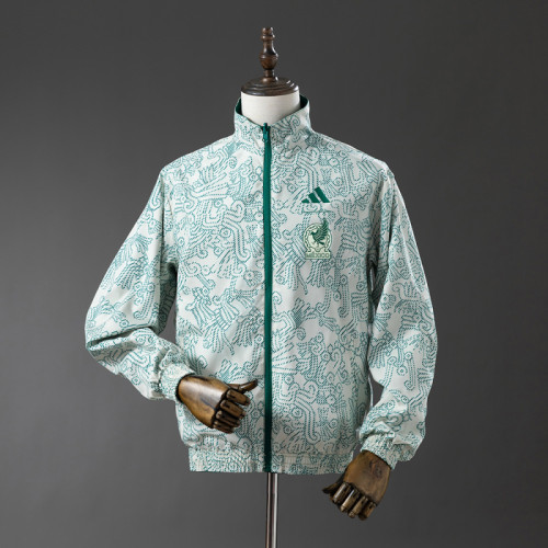Mexico 202526 Green Reversible Windbreaker