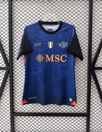 Naples Napoli 202526 Halloween version Navy soccer Jersey S-4XL