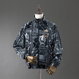 Arsenal 2025/26 Black Reversible Windbreaker