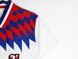 Retro 1995-96 lympique Lyon home soccer jersey size S-2XL
