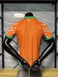 Ivory Coast 2025/06 Orange Special Player Version soccer jersey size S-2XL
