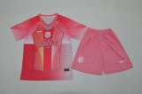 Barcelona 2025/26 Pink And Red KAROL G VERSION kid kit Size16-28