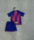 Barcelona 202526 Home kid kit With New Sponsor 16-28