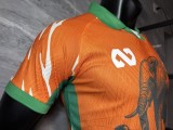 Ivory Coast 2025/06 Orange Special Player Version soccer jersey size S-2XL