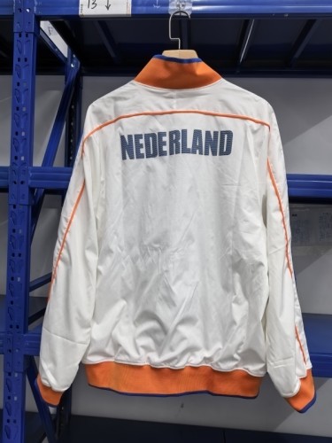 Retro Netherlands 2025/26 White Windbreaker