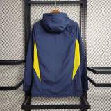 Lyon 2025/26 Blue Windbreaker