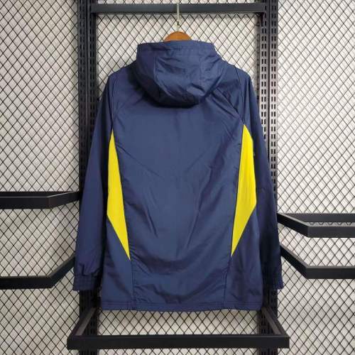 Lyon 2025/26 Blue Windbreaker