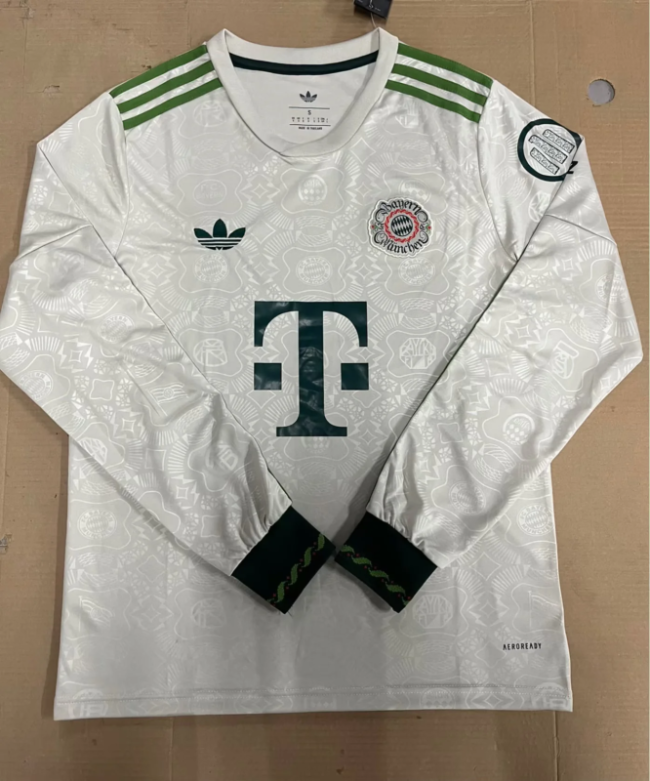 Bayern Munich 2025/26 Oktoberfest long sleeves soccer jersey S-2XL