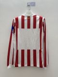 Atletico Madrid 2025/26 Home Long Sleeves Jersey