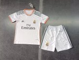 Real Madrid 2013-14 home retro kids kit