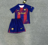 Barcelona 202526 Home kid kit With New Sponsor 16-28
