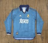 Retro Real Madrid 1999/00 Third away Long Sleeve Size S-XXL