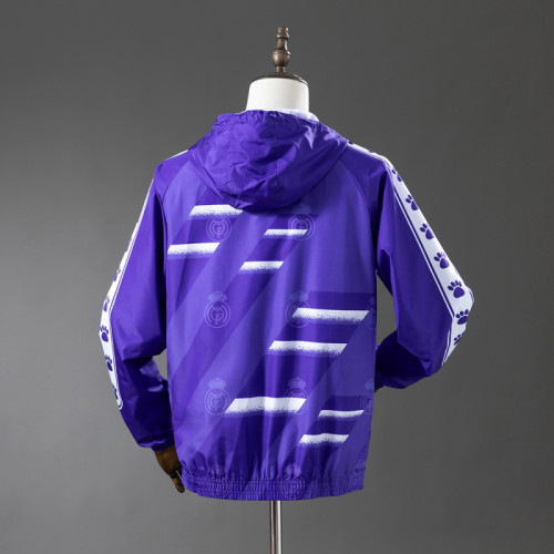 Real Madrid 2025/26 Purple Windbreaker