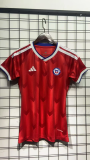 Woman Chile 2025-26 Home soccer jersey size S-2XL