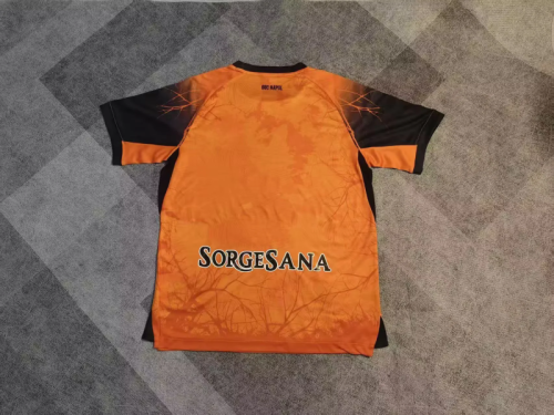 Naples Napoli 202526 Halloween version Orange soccer Jersey S-4XL