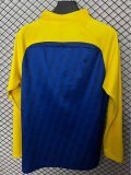 Las Palmas 202526 Blue and Yellpw Half zipper Training S-2XL