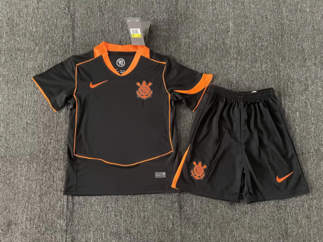 Corinthians 202526 third black Kid Kit size 16-28