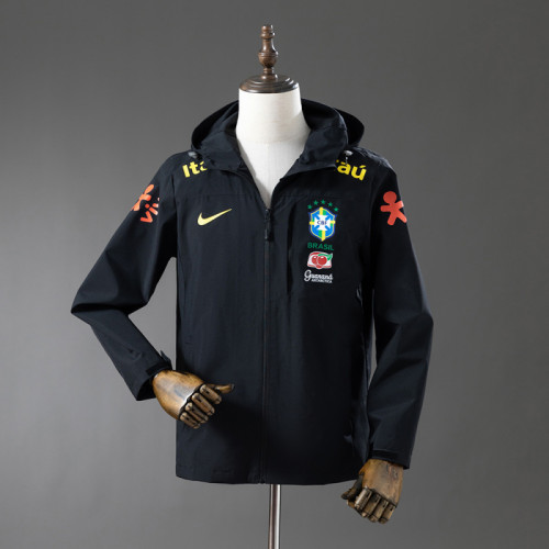 Brazil 2025/26 Black windbreaker (95)