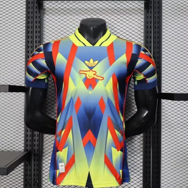 Arsenal 2025-26 Colorful Player Version Training jersey size S-2XL