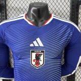 Japan 2025/26 Home Long Sleeve player version size S-2XL