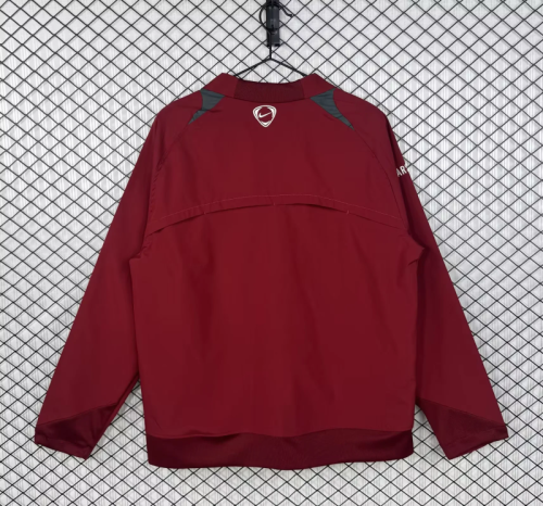 Arsenal 2005-06 Retro Red Windbreaker